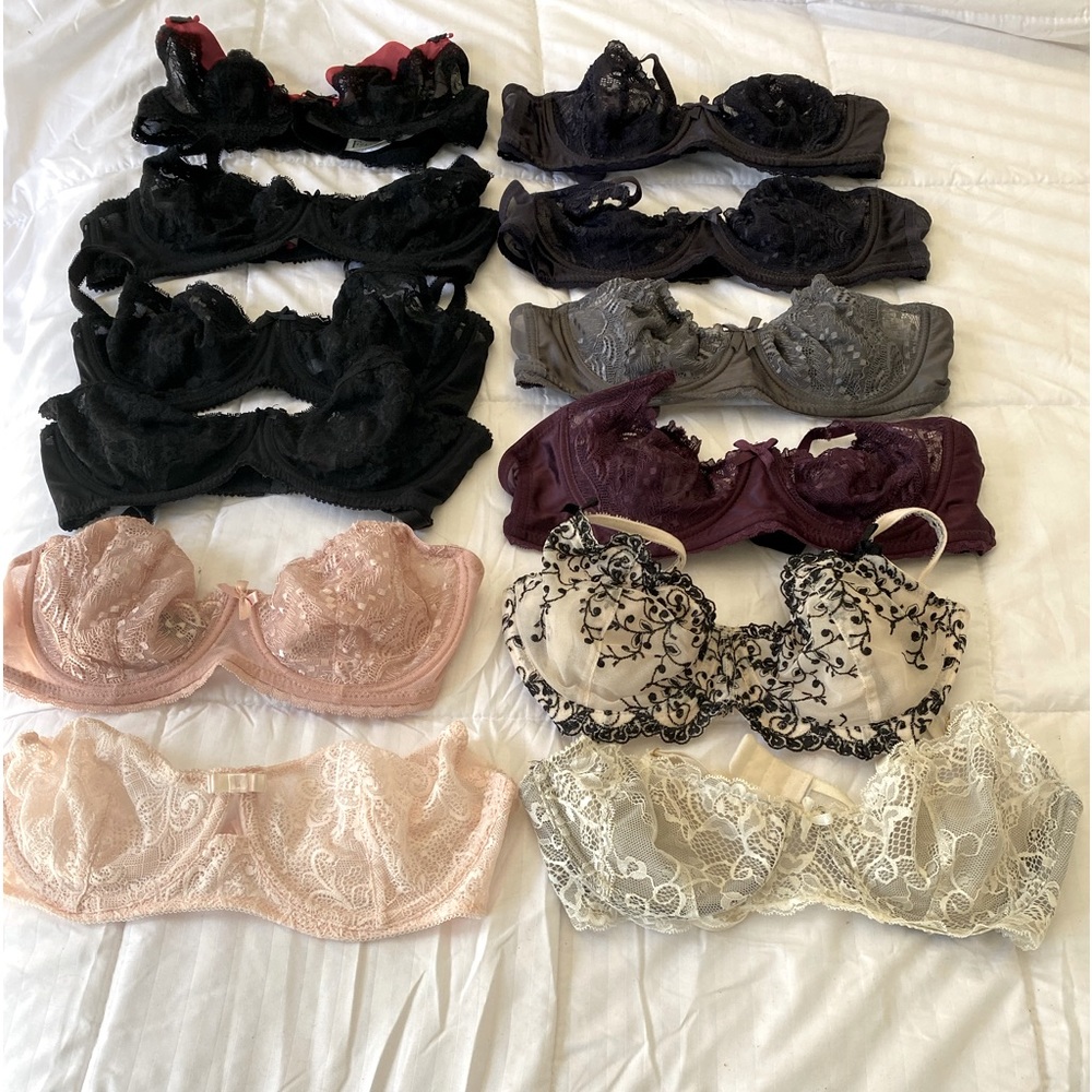 S -O-L-D….Bundle of lace bras
